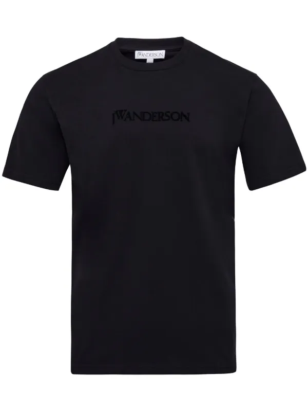 JW Anderson ロゴ Tシャツ | ブラック | FARFETCH JP