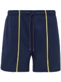 JW Anderson contrast-seam shorts - Blue