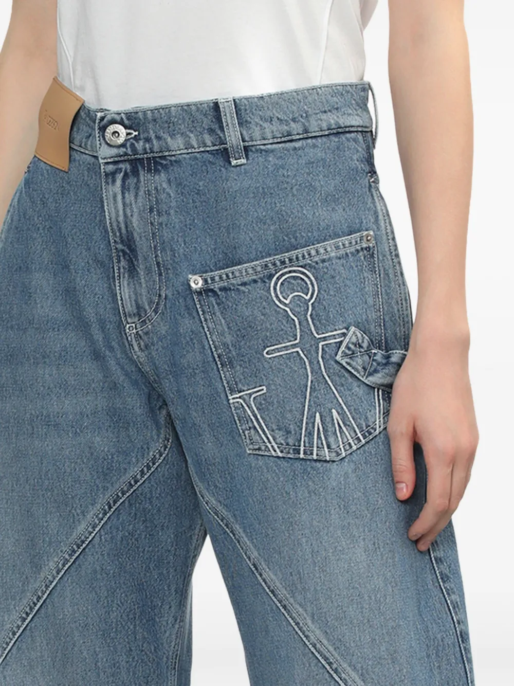 JW Anderson Straight jeans Blauw