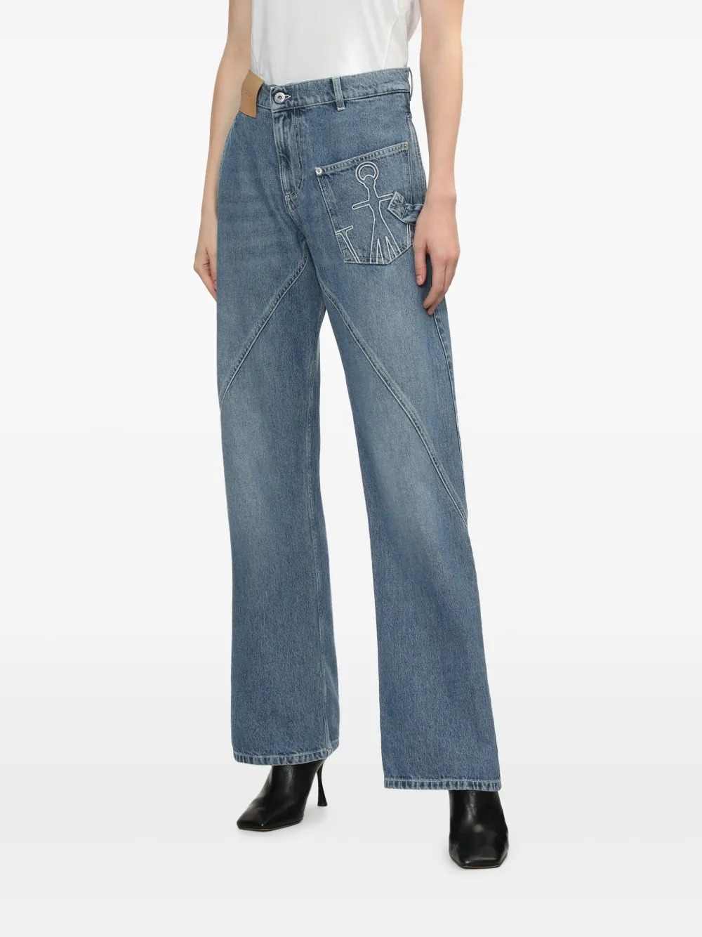 JW Anderson Straight jeans Blauw