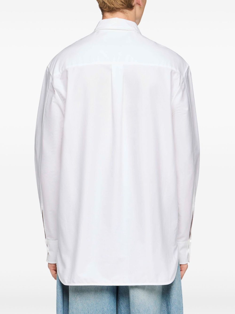 Get discounts for JW Anderson cotton Oxford shirt Men