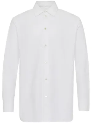 Maison Margiela pointed-collar Cotton Shirt | White | FARFETCH CA