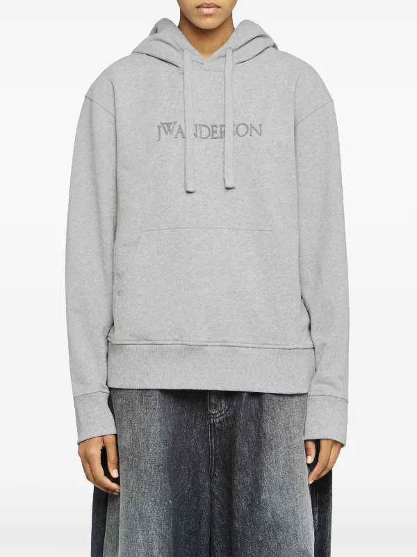 JW Anderson ロゴ パーカー | グレー | FARFETCH JP JW Anderson ロゴ パーカー | グレー | FARFETCH JP
