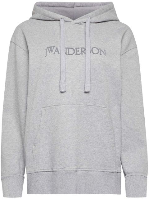 JW Anderson logo-embroidered hoodie Women