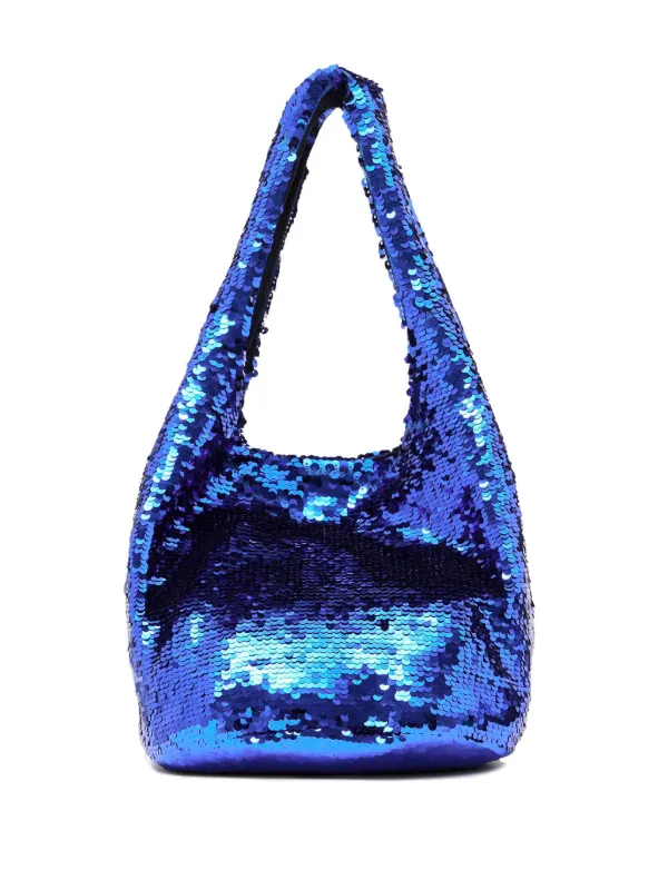 【関税込み】JW Anderson ピンク ミニ Sequin Shopper バッグ Jw Anderson Mini Sequin Shopper Bag | David Jones