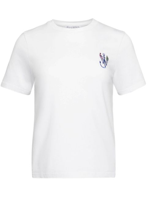 JW Anderson anchor-embroidery printed T-shirt Women