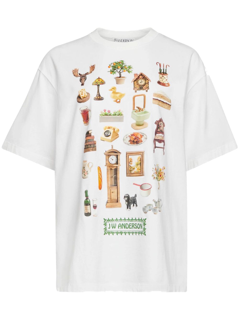 JW Anderson Diorama-print T-shirt Women