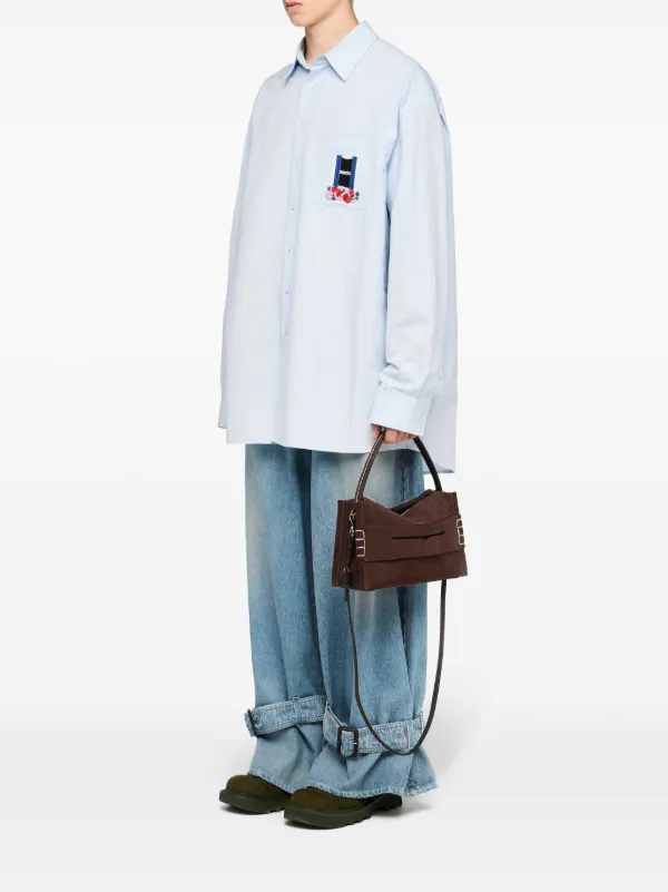 JW Anderson ローファー ショルダーバッグ | ブラウン | FARFETCH JP