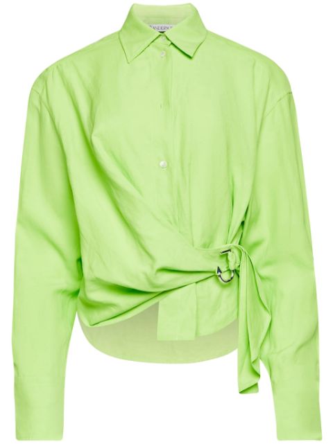 JW Anderson draped twisted shirt Women