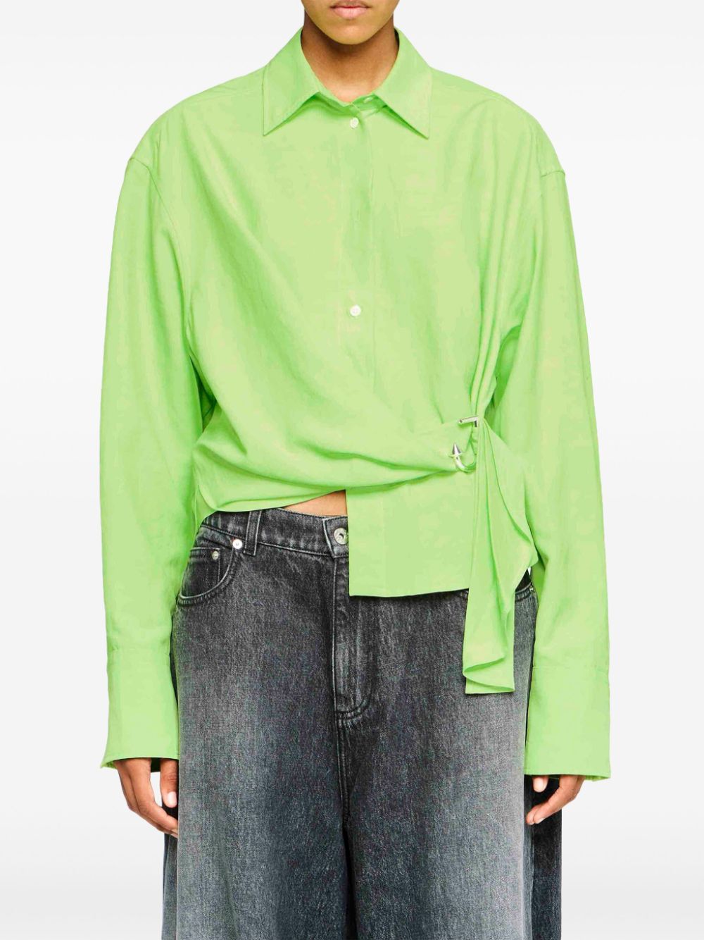 JW Anderson draped twisted shirt Women