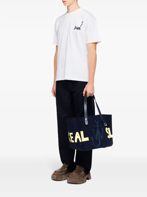 JW Anderson JWA スローガン Tシャツ | ホワイト | FARFETCH JP