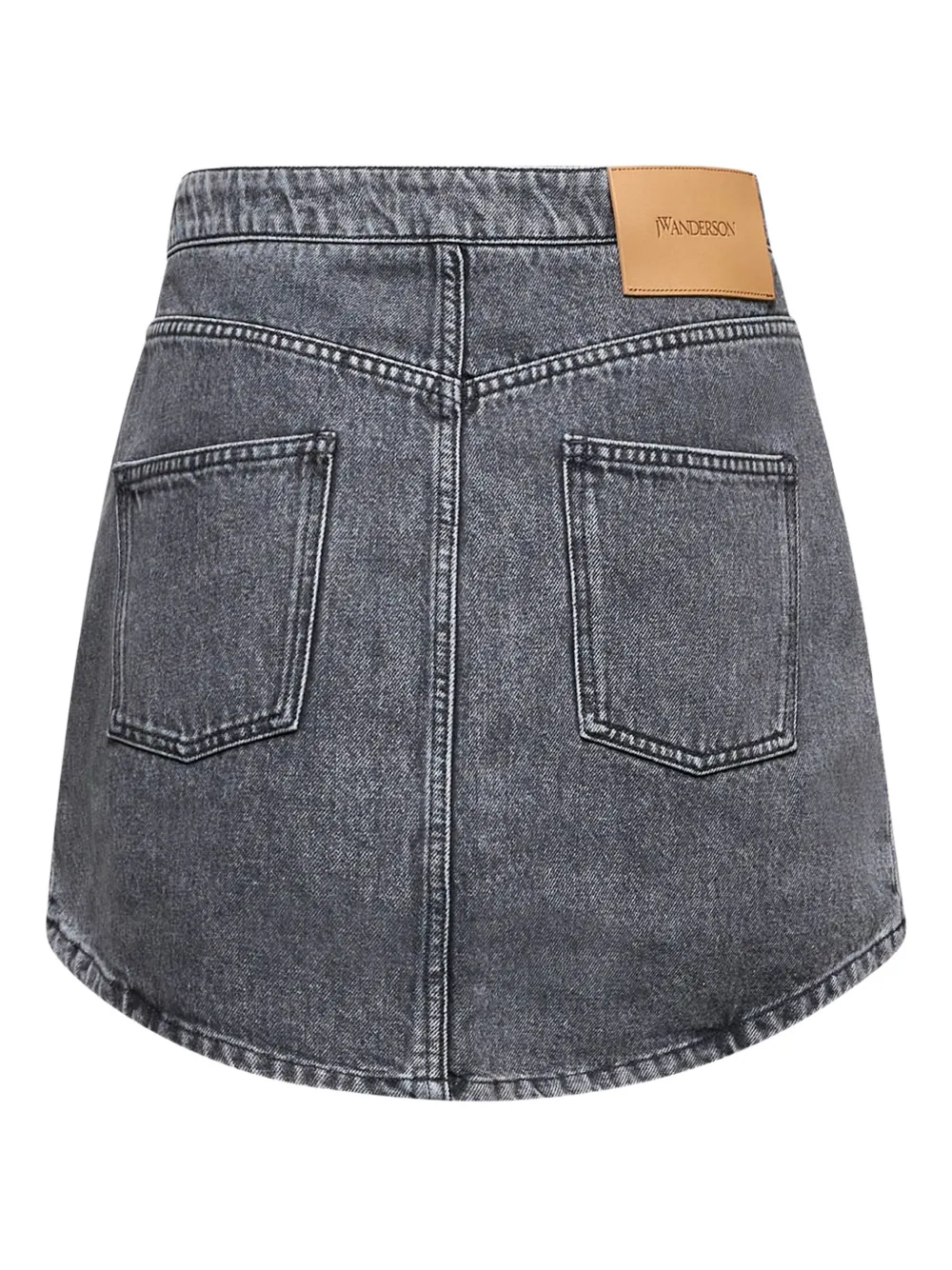 JW Anderson jupe mi-longue à poche plaquée | Jupes ajustées | Image 2
