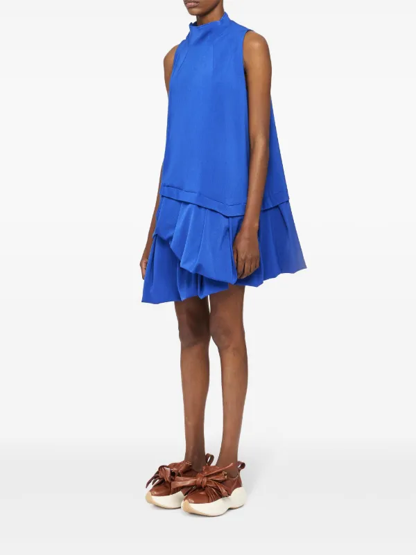 jw anderson blue mini dress JW ANDERSON Navy Women's Short Dress