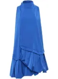 JW Anderson A-line ruffled minidress - Blue