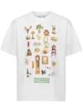 JW Anderson Diorama printed T-shirt - White