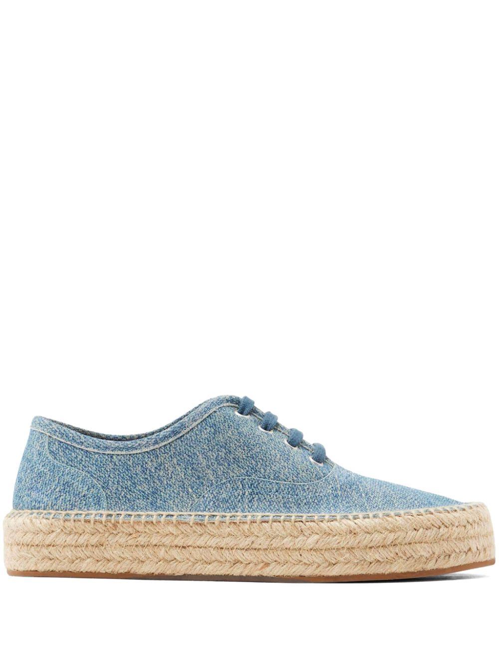 JW Anderson platform suede espadrilles Blue