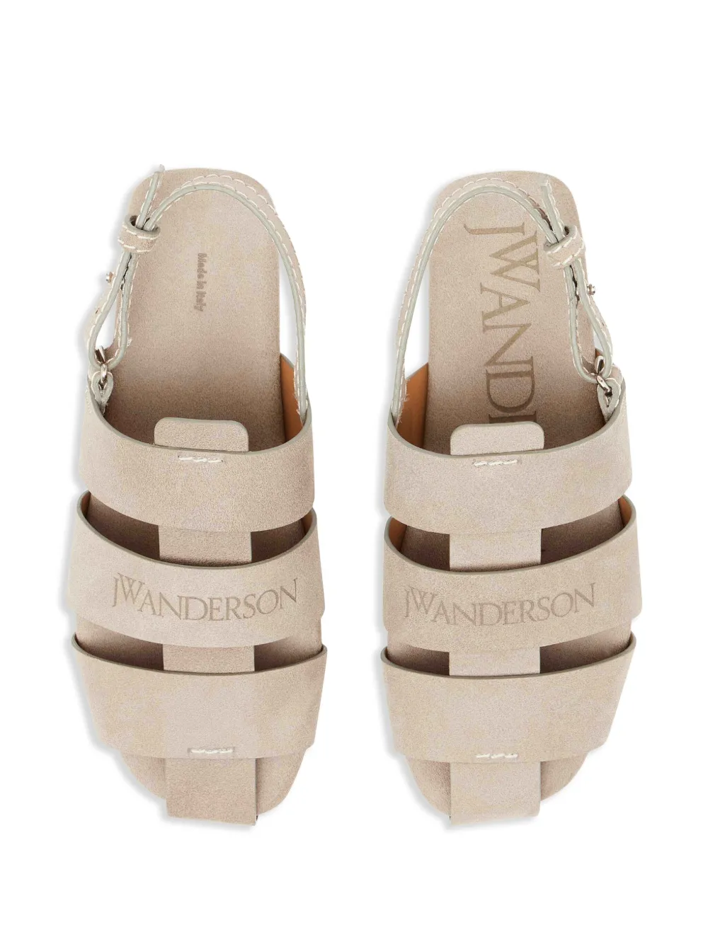 JW Anderson suede sandals Grey