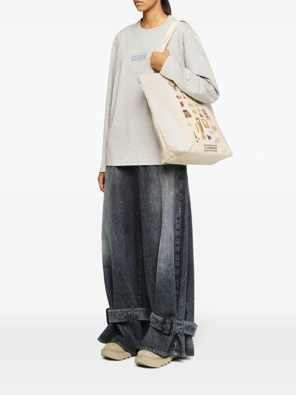 JW Anderson Diorama tote bag - Beige