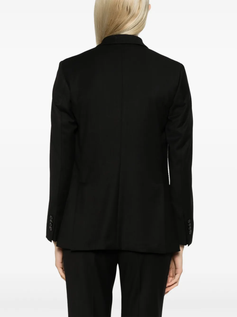 Boglioli Blazer met dubbele rij knopen Zwart