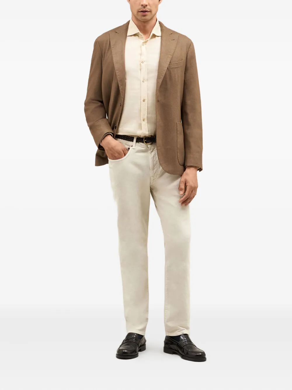 Boglioli patch-pocket single-breasted blazer | Blazers | Image 2