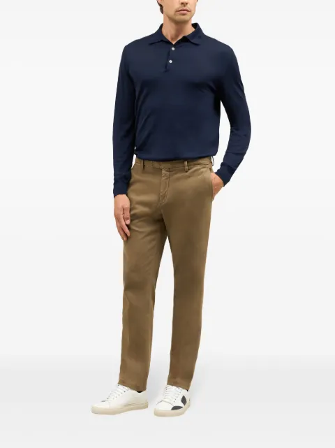 Boglioli Poloshirt aus Schurwolle