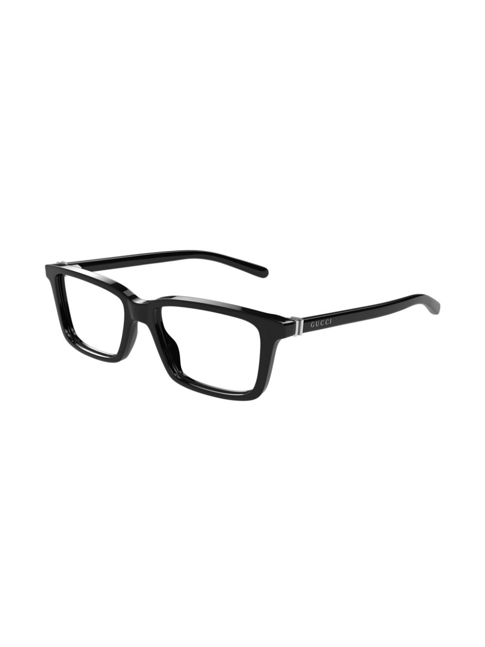 Gucci Eyewear GG1672O bril met rechthoekig montuur - Zwart