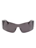 Balenciaga Eyewear BB-rivet sunglasses - Black