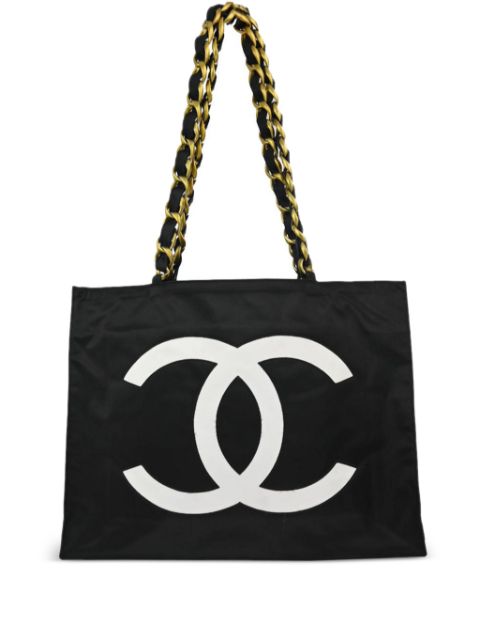 HOT SALE CHANEL 1992 CC tote bag Women