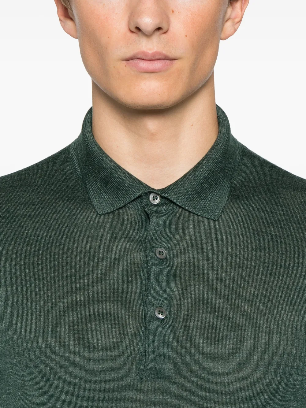 Tagliatore Palmer Polo Shirt In Green