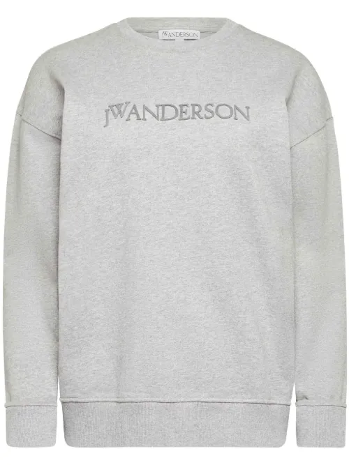 Sweat à logo brodé - JW Anderson - Modalova