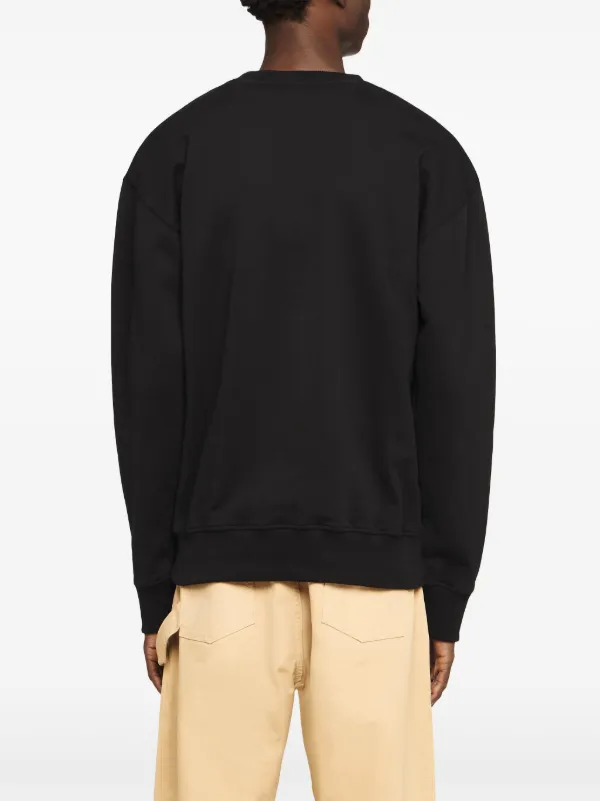 JW Anderson ロゴ スウェットシャツ | ブラック | FARFETCH JP