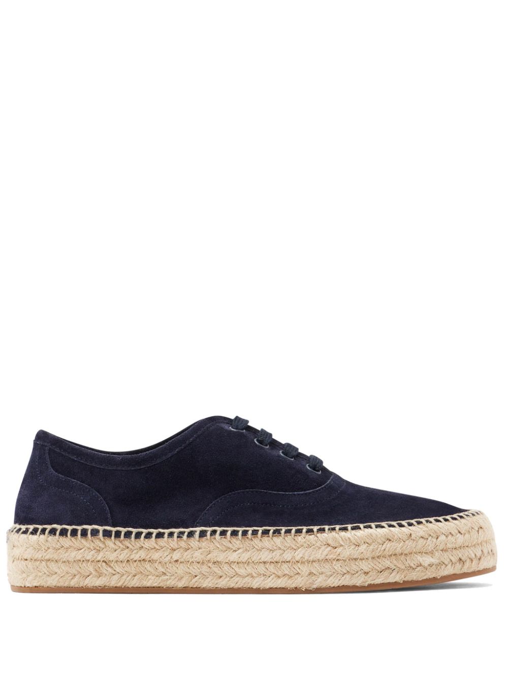 JW Anderson Suède espadrilles met plateauzool Blauw