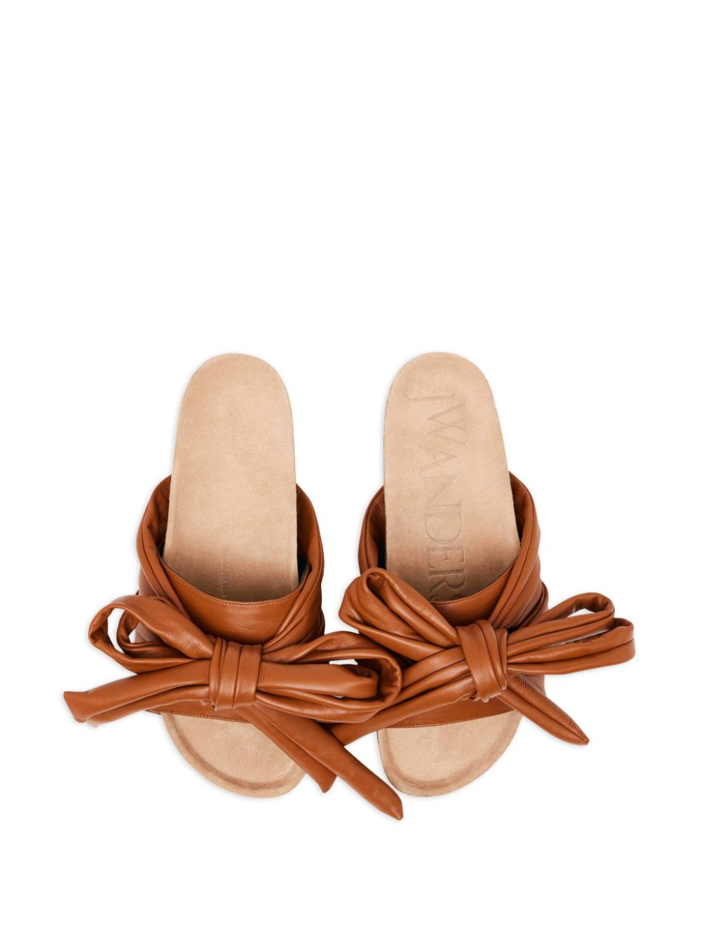 JW Anderson Sandalen met strik Bruin