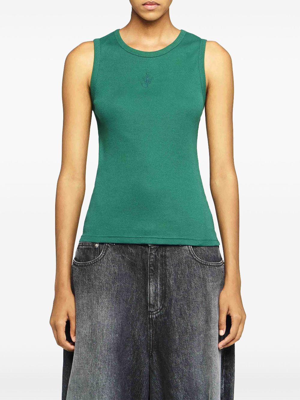 JW Anderson Anchor-logo tank top Women