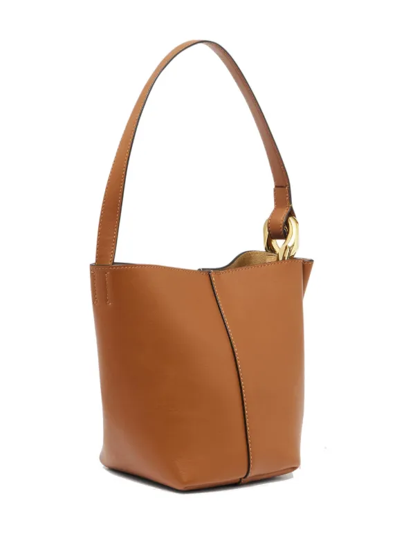 JW Anderson Small Corner Bucket Bag | Brown | FARFETCH