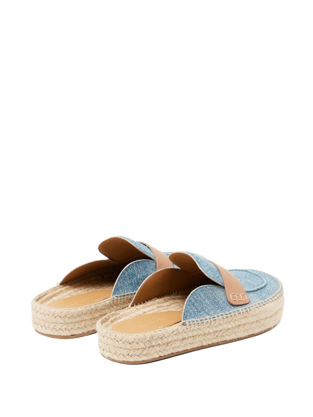 JW Anderson Suède espadrilles met plateauzool Blauw