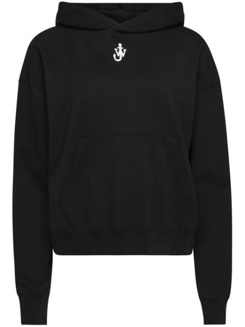 JW Anderson Anchor-embroidered hoodie Women