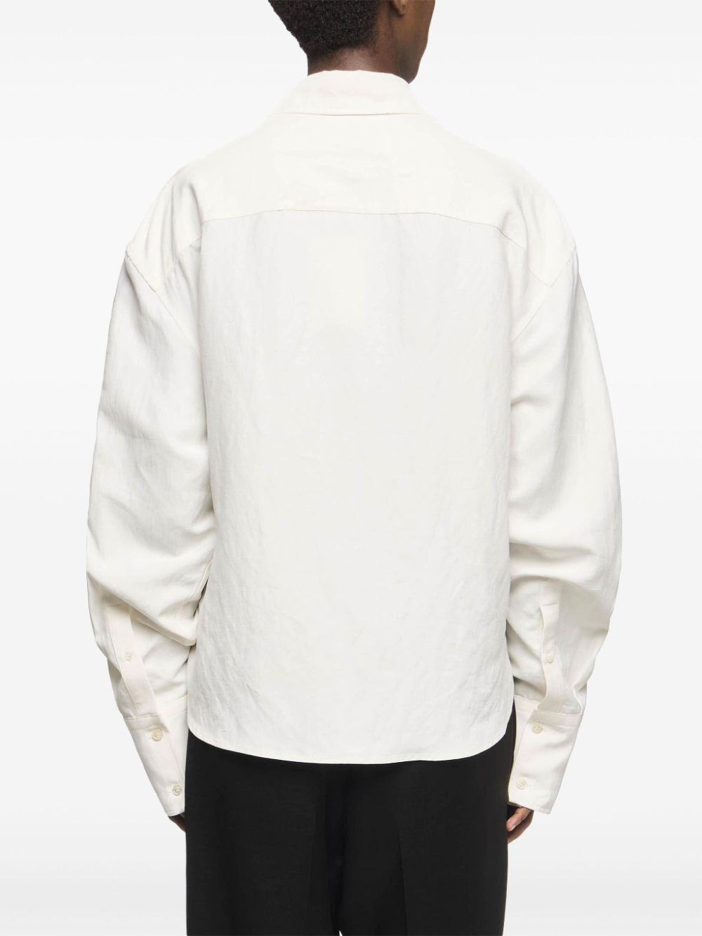 JW Anderson draped twisted shirt Women