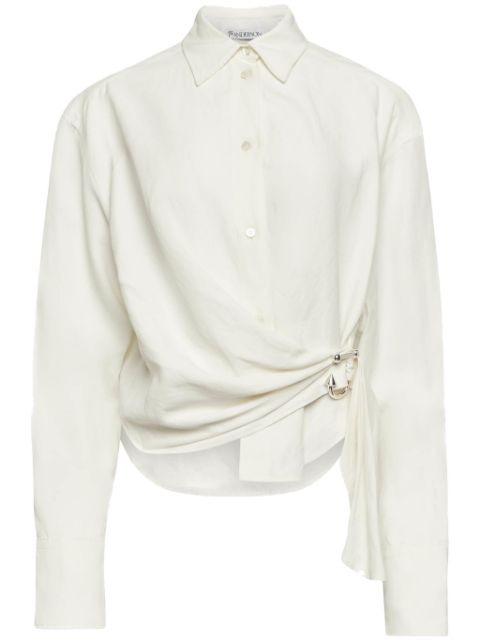 JW Anderson draped twisted shirt Women