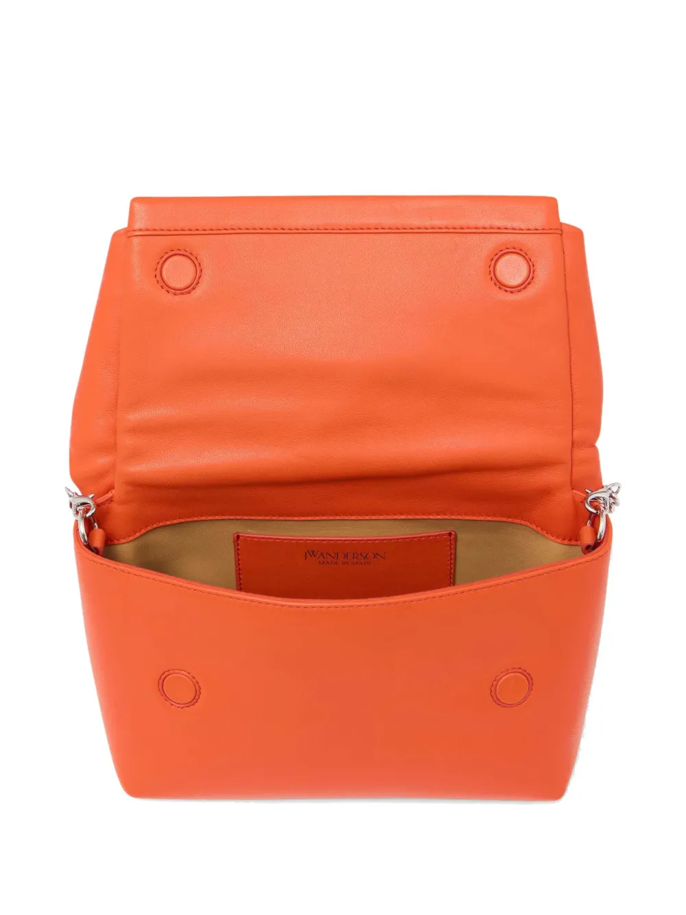 Shop Jw Anderson Medium Bow Twister Tote Bag In Orange
