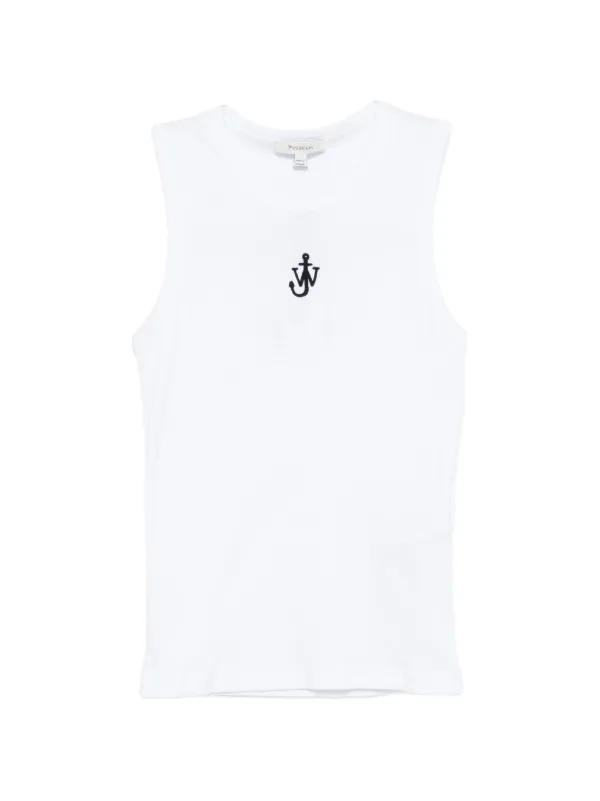 JW ANDERSON ホワイトタンクトップ 25760250_66300064_600.jpg