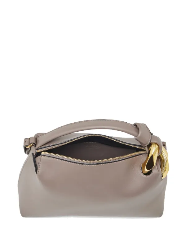 JW Anderson Corner ハンドバッグ カーフレザー JW Anderson Corner レザーバケットバッグ | ブラウン | FARFETCH JP