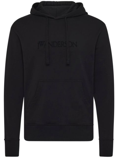 JW Anderson logo-embroidered hoodie Men