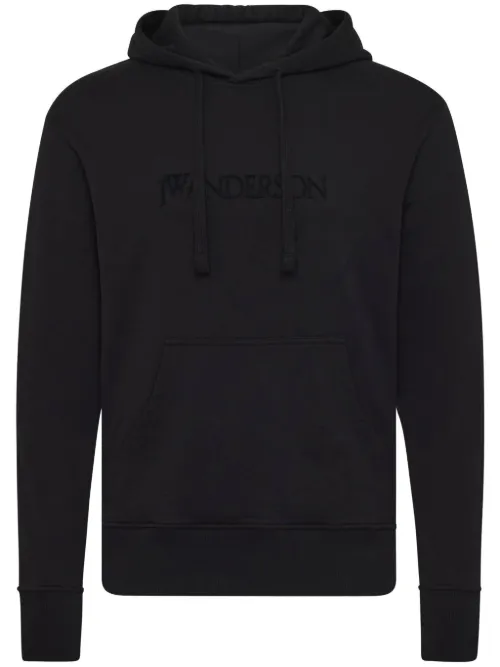 Hoodie à logo brodé - JW Anderson - Modalova