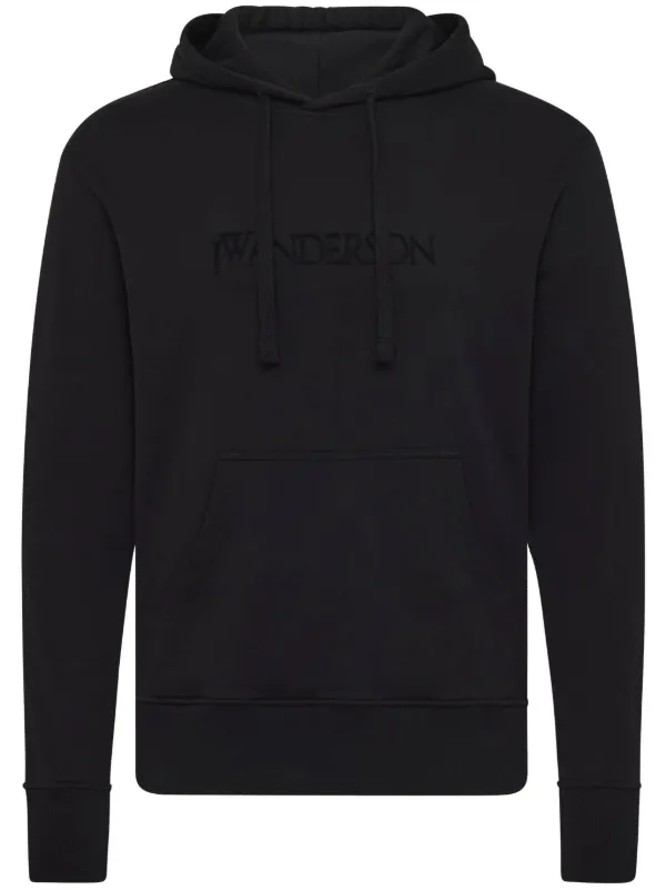 JW Anderson Felpa Con Cappuccio | Nero | FARFETCH IT