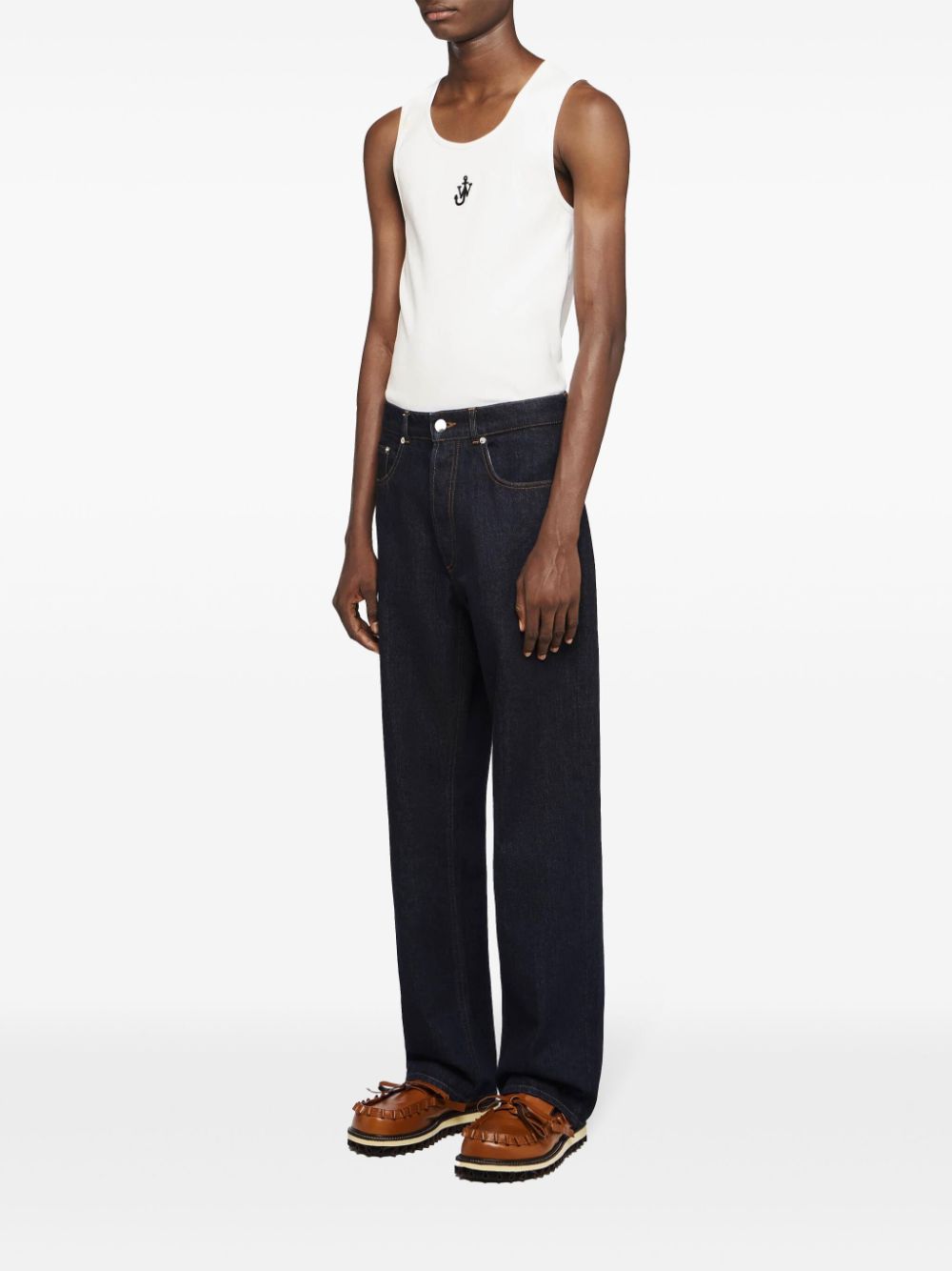 JW Anderson straight-leg jeans - Blauw