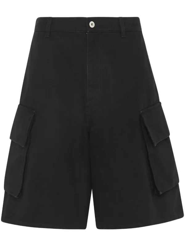 JW Anderson デニム カーゴショーツ | ブラック | FARFETCH JP