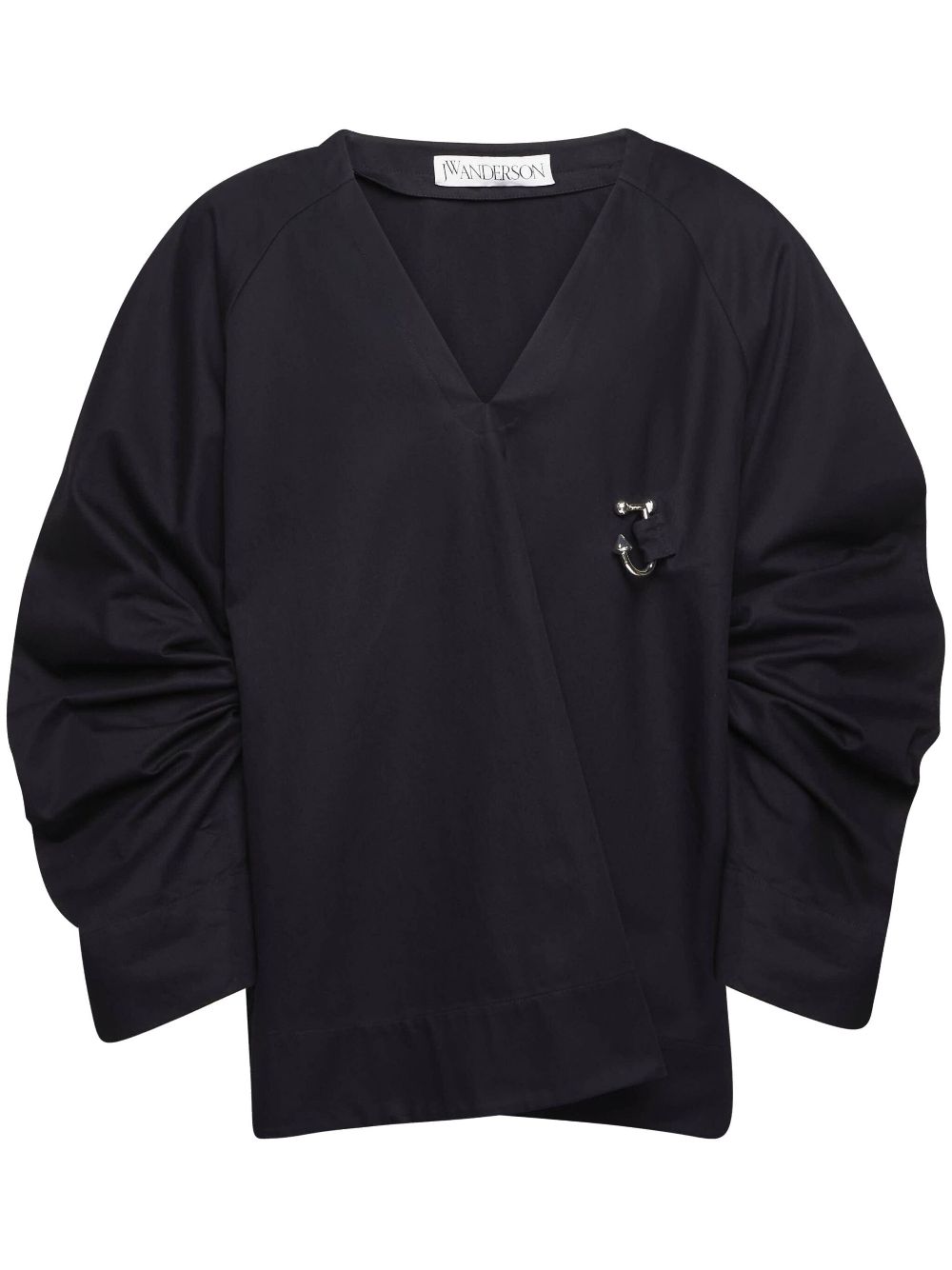 JW Anderson oversized cotton shirt - Blue