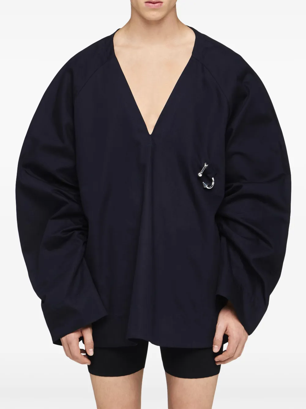 JW Anderson Oversized overhemd Blauw