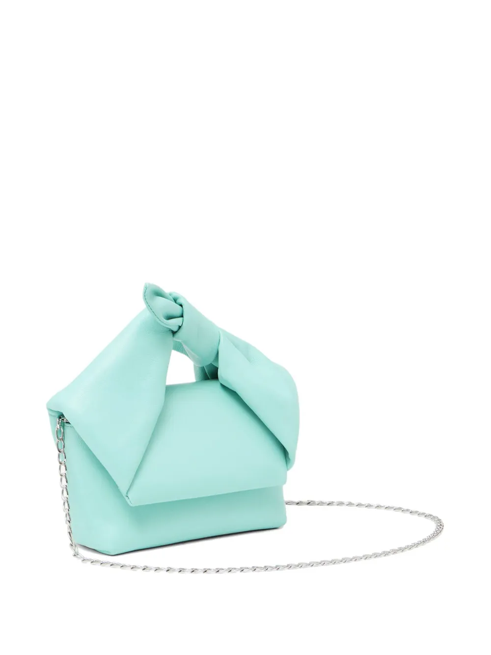JW Anderson Kleine Twister leren shopper Blauw